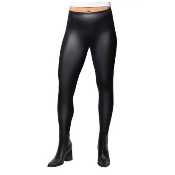 *Jane and Bleecker Ladies’ Faux Leather Legging - large - Picture 1 of 4